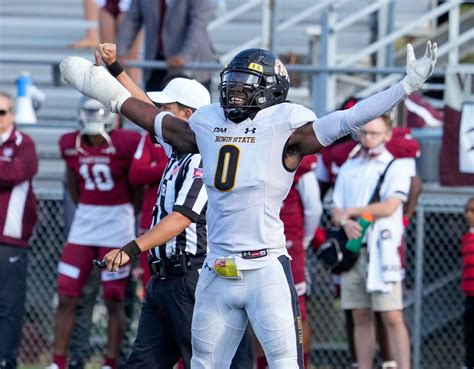 Bowie State football player hoping to do what no Bulldog has done before — get drafted